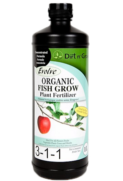 EVOLVE Organic Fish Grow 3-1-1 1L