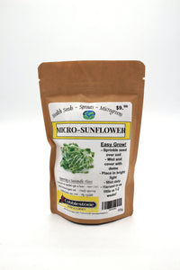 Micro-Sunflower Microgreens