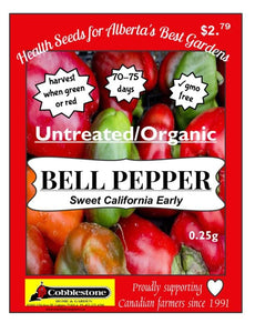 Pepper Bell California Early