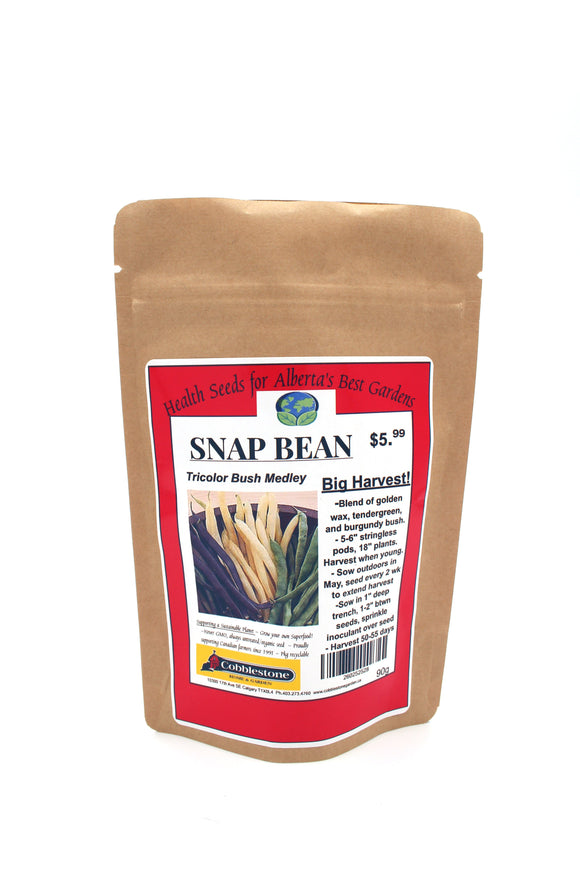 Snap Bean Tricolor Bush Medley