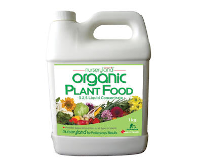 Organic Plant Food 3-2-5 Liquid Concentrate 1kg